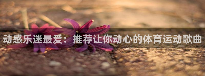 杏宇体育凯捷平台招商：动感乐迷最爱：推荐让你动心的体育运动歌曲