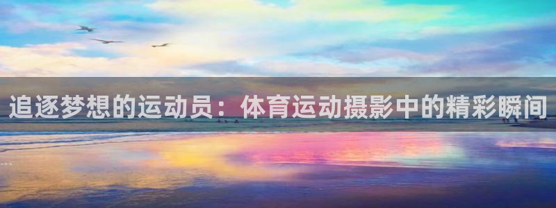杏宇3代理：追逐梦想的运动员：体育运动摄影中的精彩瞬间