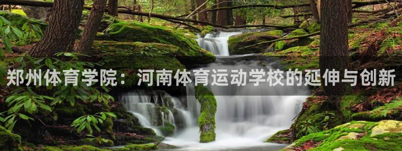 杏宇体育代理：郑州体育学院：河南体育运动学校的延伸与创新